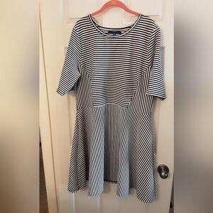 Apt. 9 Striped Dress XXL